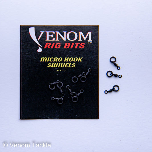 Micro hook swivels | Venom Tackle